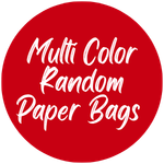 Multi Color Random Paper Bags